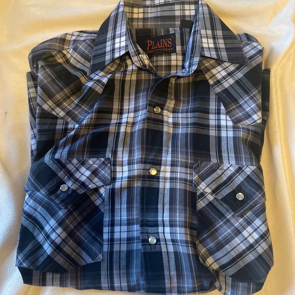 Plains western shirt S